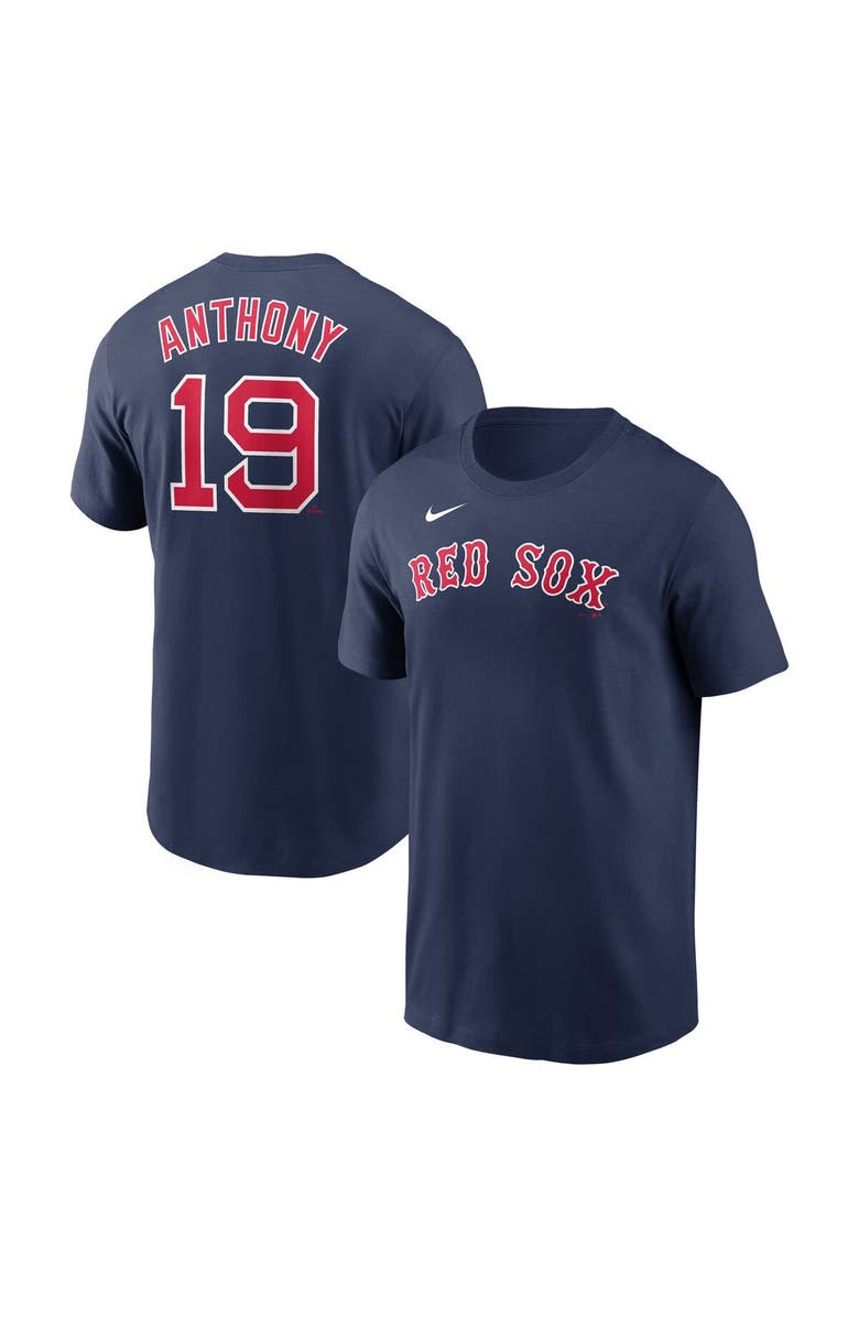 Nike Men's Nike Roman Anthony Navy Boston Red Sox  Fuse Name & Number T-Shirt, Main, color, Navy