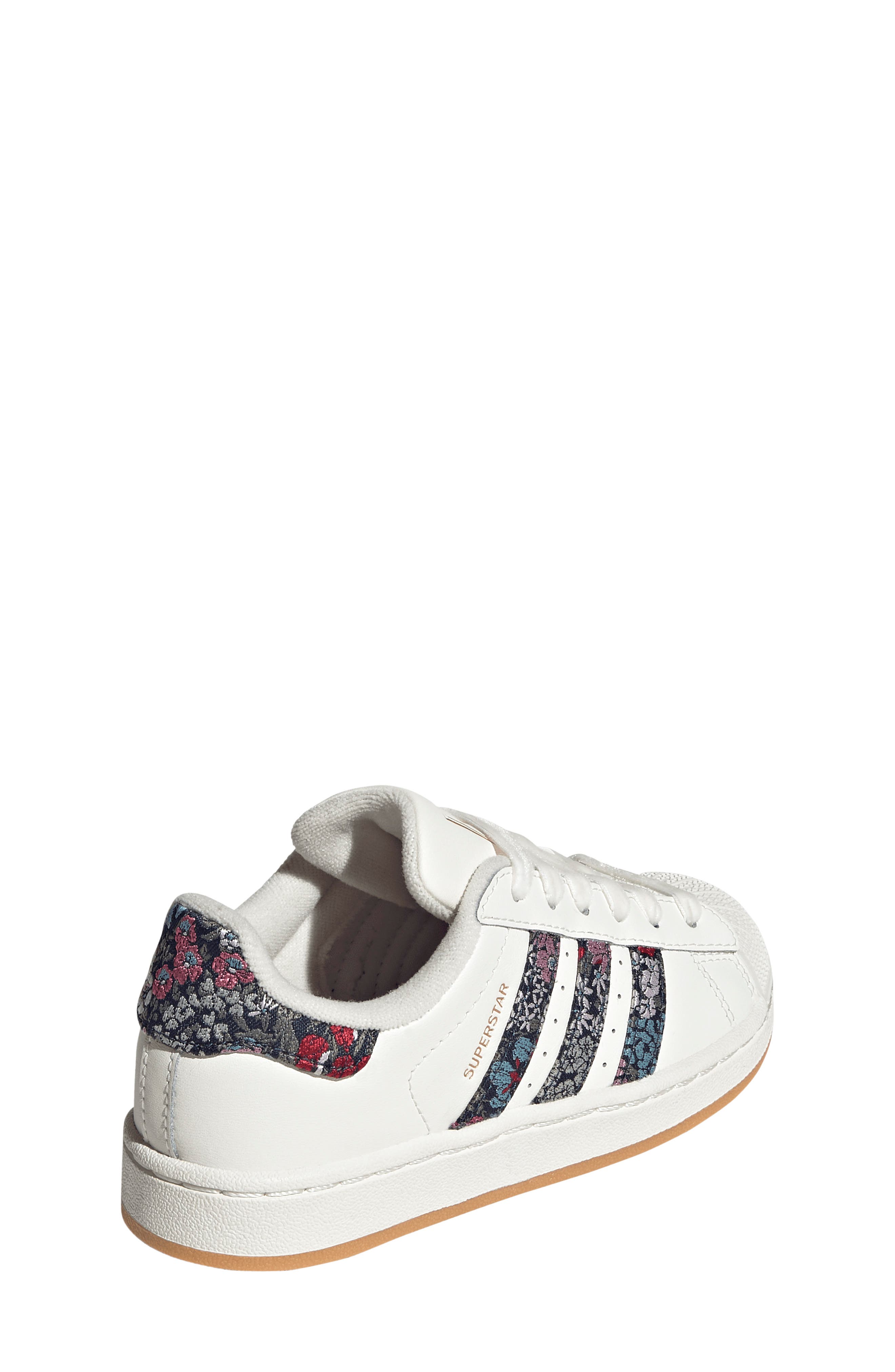 Kids' Superstar Sneaker, Alternate, color, OFF WHITE/ DUAL MAGENTA/ GUM 3