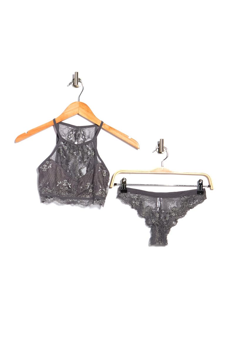 WISHLIST Lace Bra & Panty Set, Alternate, color, 