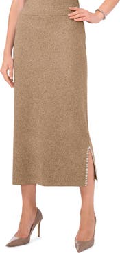Vince Camuto Whipstitched Sweater Skirt