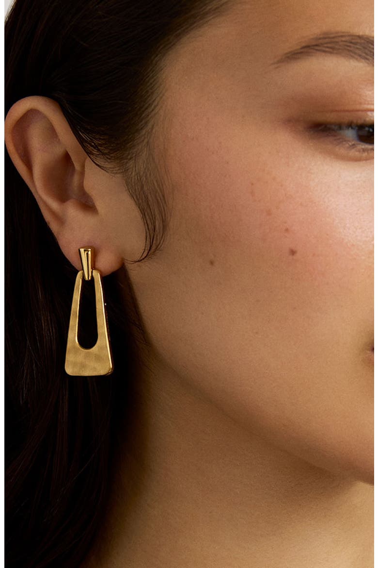 Mara Drop Earrings, Alternate, color, GOLD