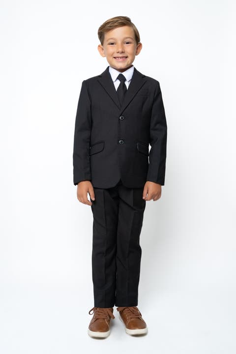 Kids' 007 5-Piece Slim Fit Suit (Baby, Toddler, Little Kid & Big Kid)