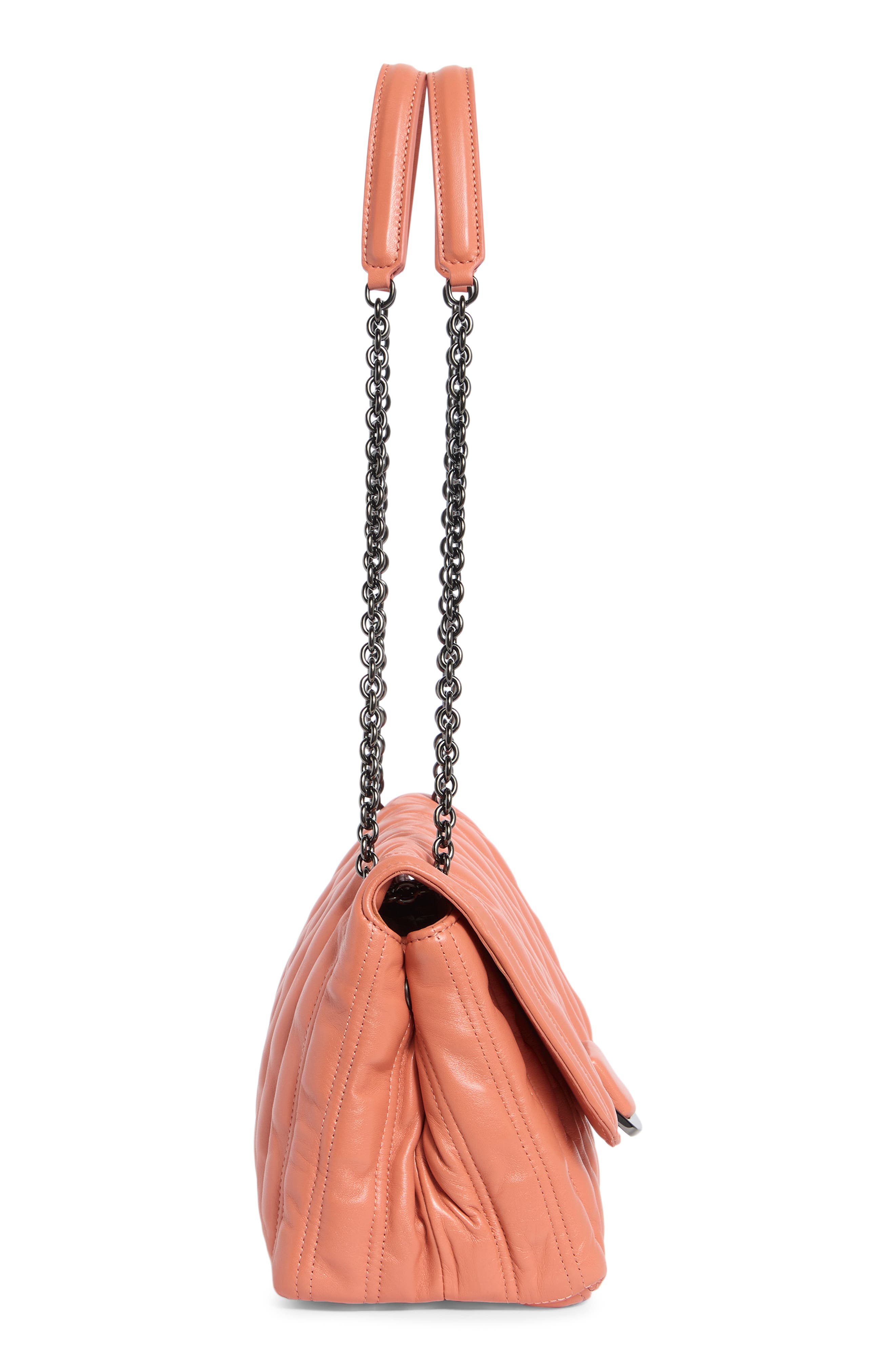 Large Brio Convertible Shoulder Bag, Alternate, color, BLUSH
