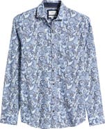 Brax Harold Paisley Hi Flex Stretch Cotton Button-Up Shirt
