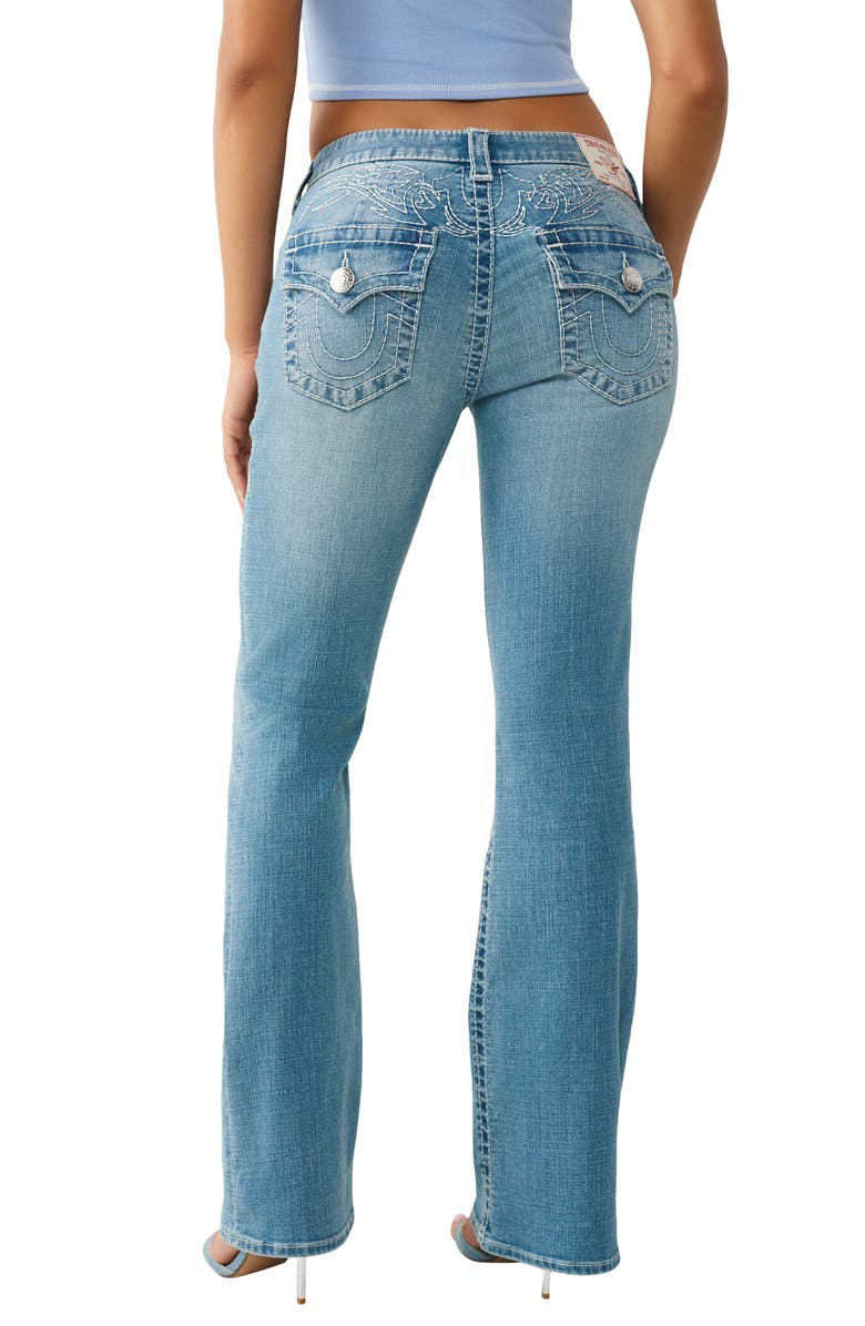 True Religion Becca Low Rise Bootcut Jeans, Alternate, color, Medium Wash