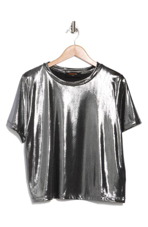 Renee C Metallic Crewneck T-shirt