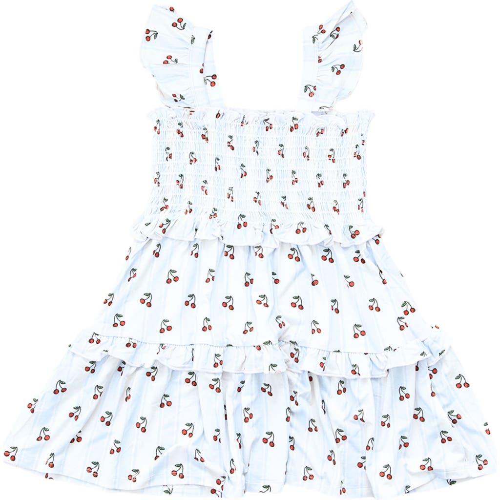 Charlie Lou Baby ® Ruffle Smocked Dress In White