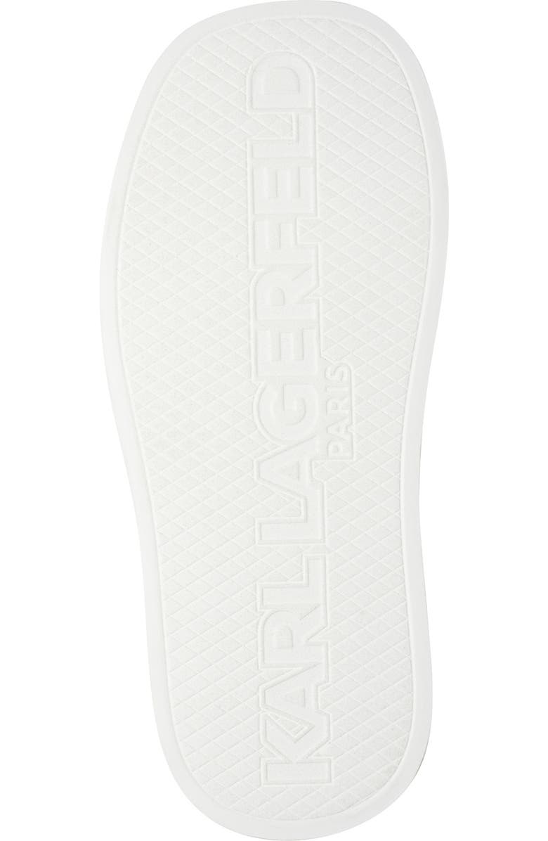 KARL LAGERFELD PARIS Opal Mesh Platform Slide Sandal, Alternate, color, Multi/ White