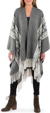 Patricia Nash Prarie Fringe Ruana