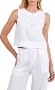 Bella Dahl Sleeveless Linen Top