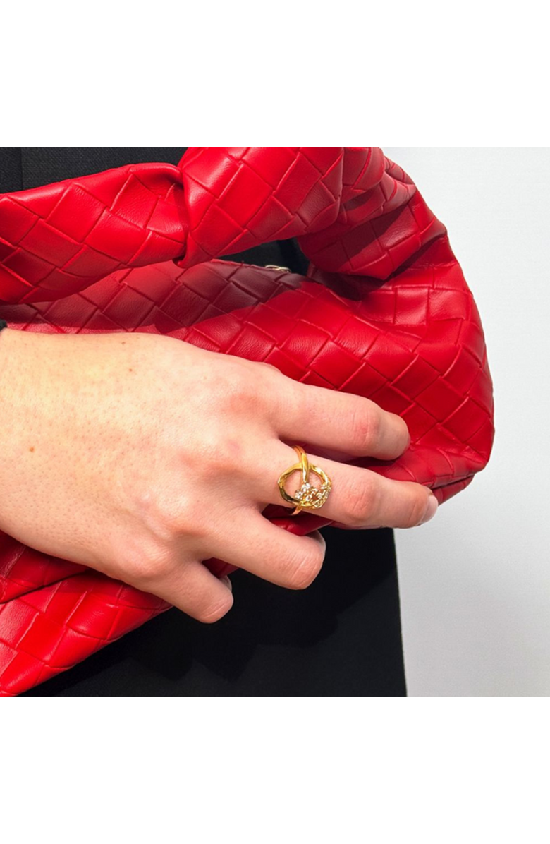 Lucy Quartermaine Volcan Ring, Alternate, color, Gold Vermeil