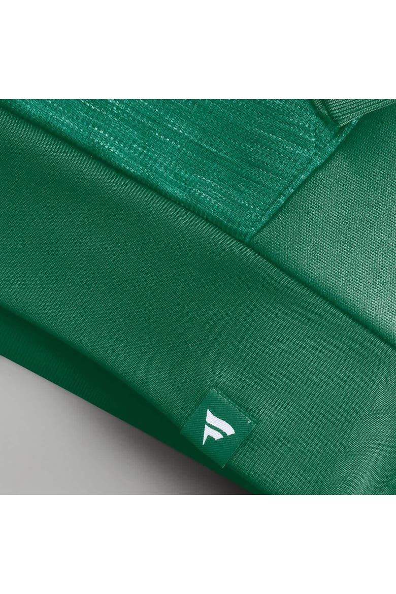 Men's Fanatics Kelly Green Boston Celtics Back Door Cut Play Defender Full-Zip Hoodie, Alternate, color, Kelly Green
