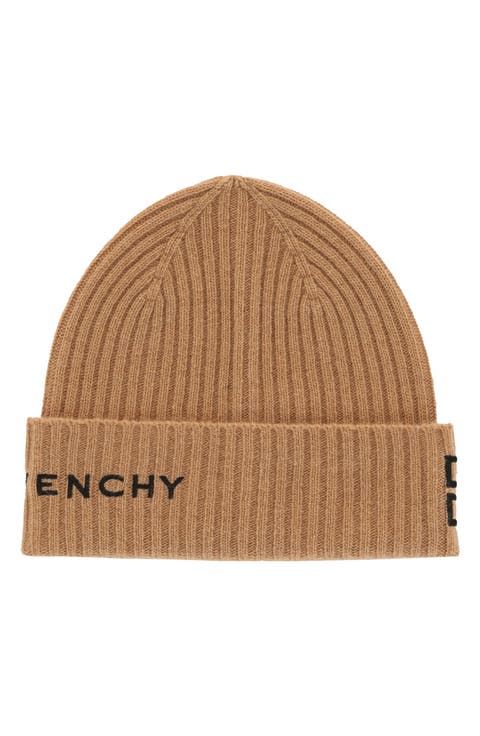 4G Logo Wool & Cashmere Beanie