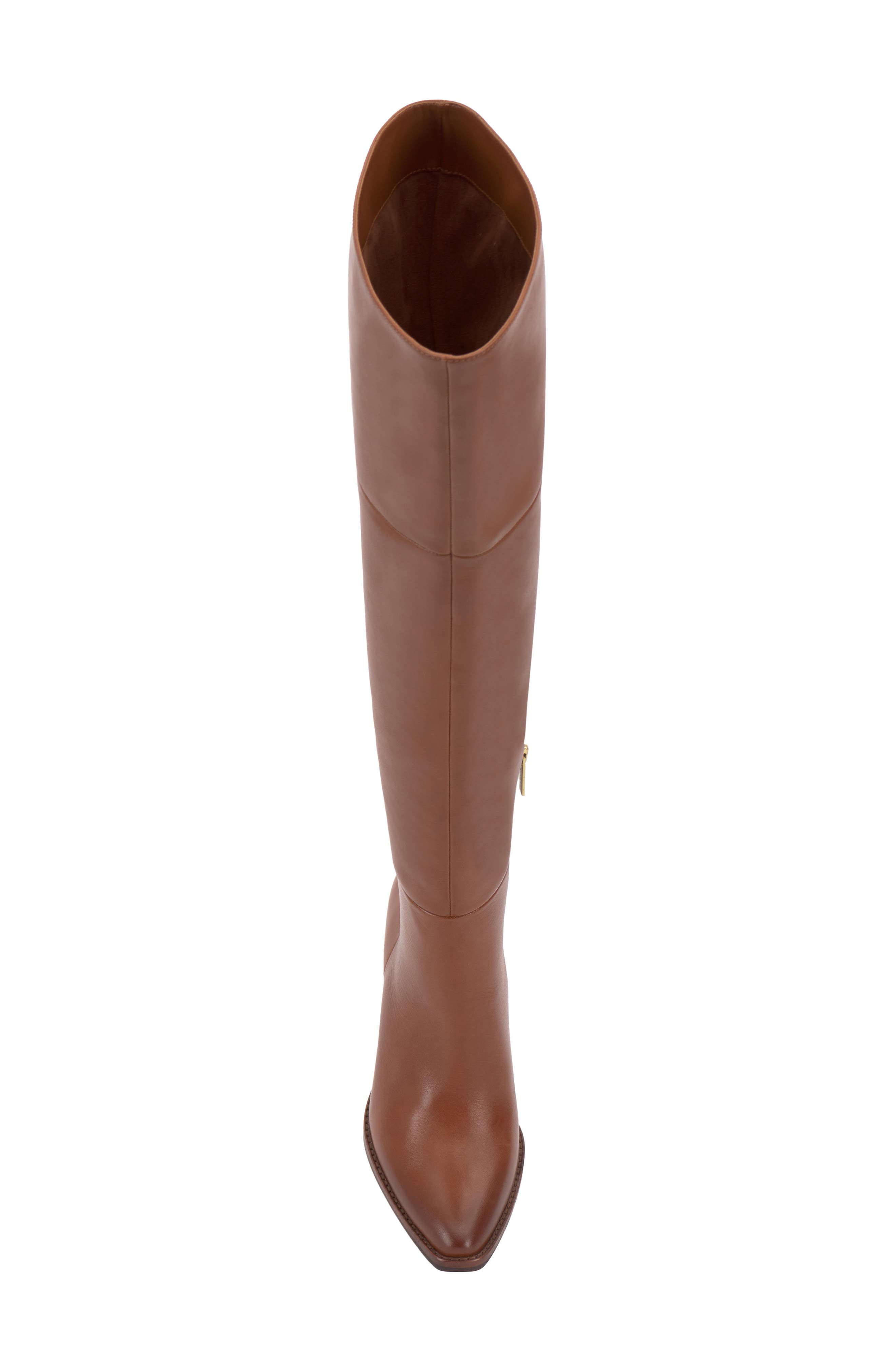 Vince Camuto Paulie Over the Knee Boot, Alternate, color, Whiskey Brown Leather