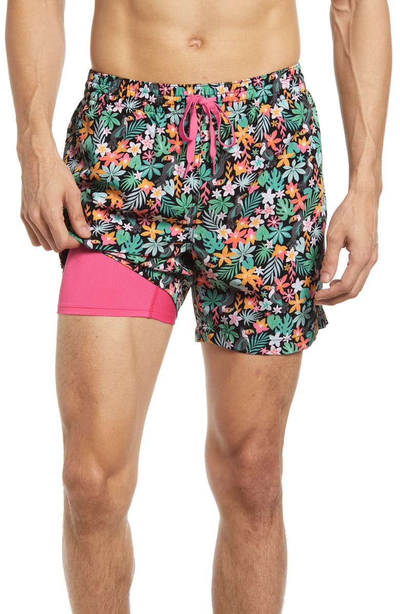 Chubbies The Bloomerangs Swim Trunks, Main, color,