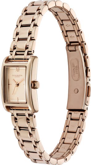 Mini Grove Rectangular Bracelet Watch, 16mm