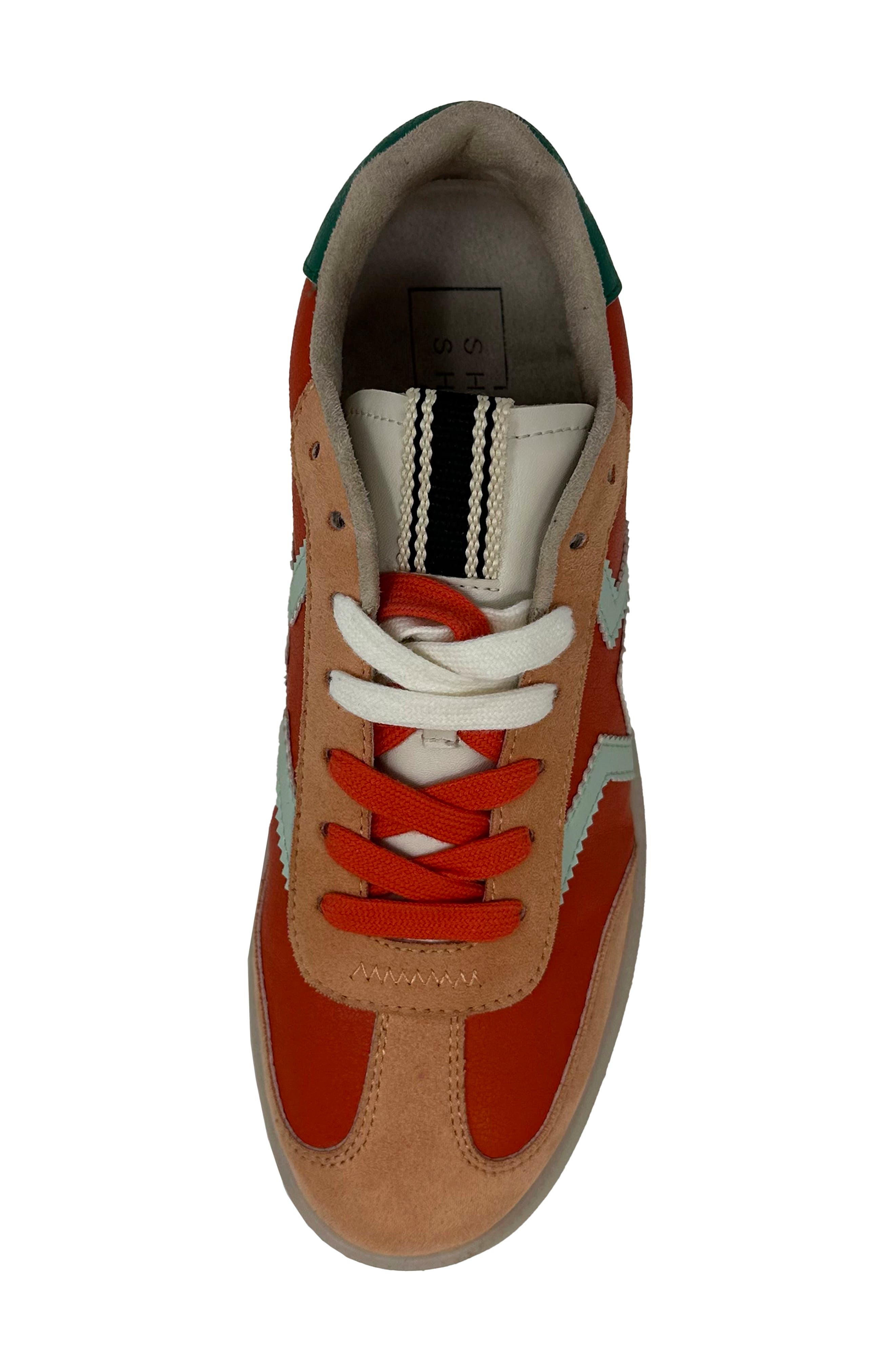 Peaches Sneaker, Alternate, color, ORANGE