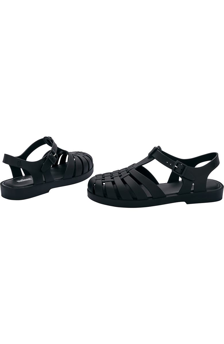 Melissa Possession Jelly Fisherman Sandal, Alternate, color, Black
