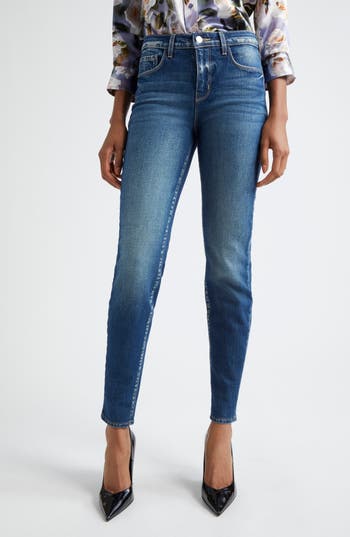 L Agence L'agence Marguerite High Waist Skinny Jeans