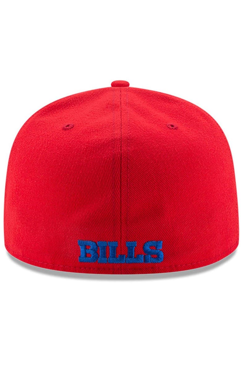 New Era Men's New Era Red Buffalo Bills Omaha 59FIFTY Fitted Hat, Alternate, color, Red