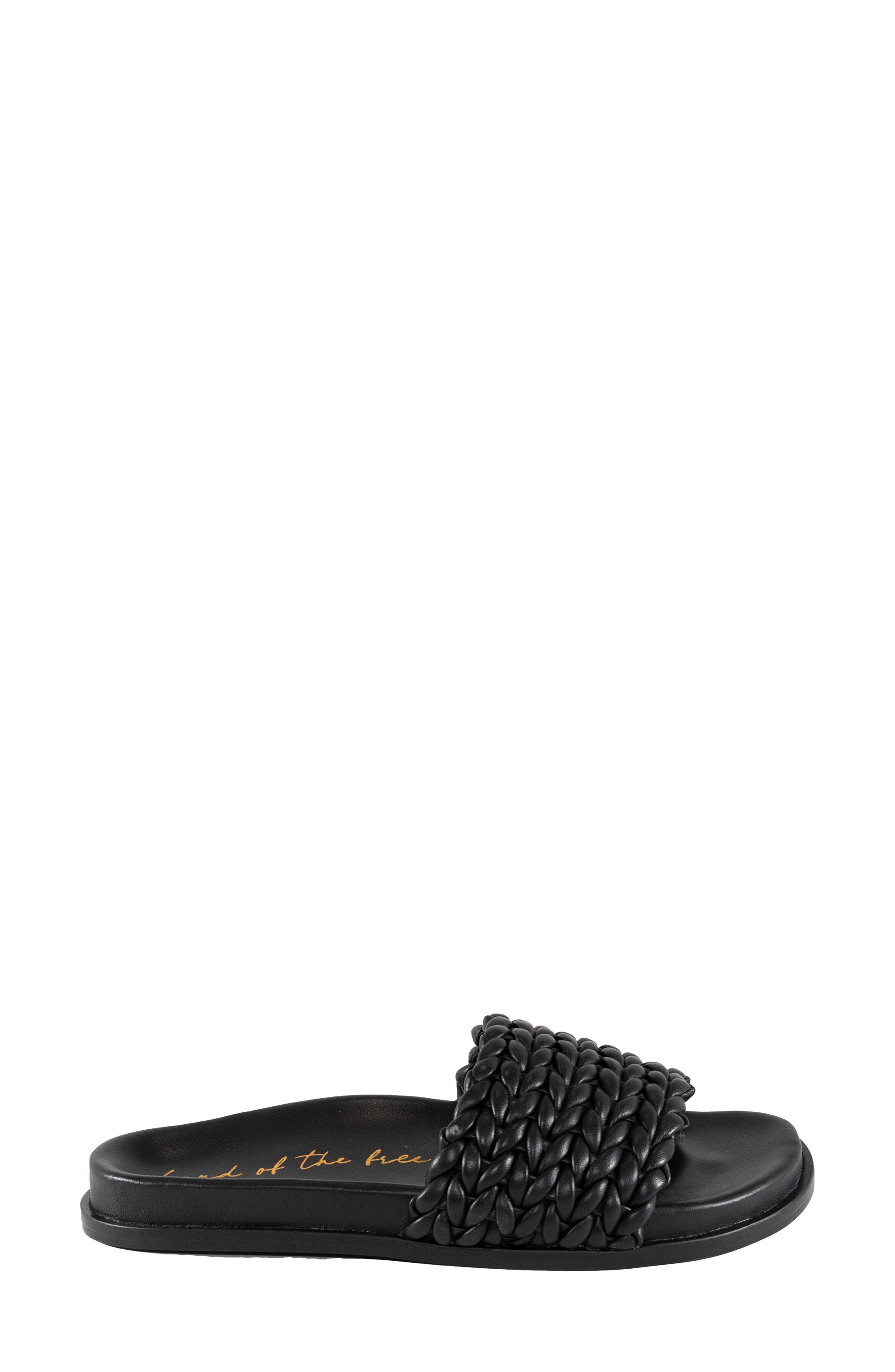 band of the free Ciara Woven Slide Sandal, Alternate, color, 