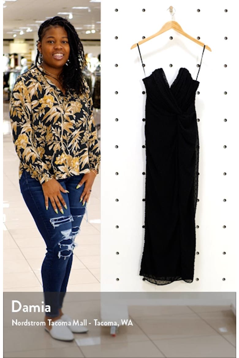 Come On Home Clip Dot Strapless Dress video