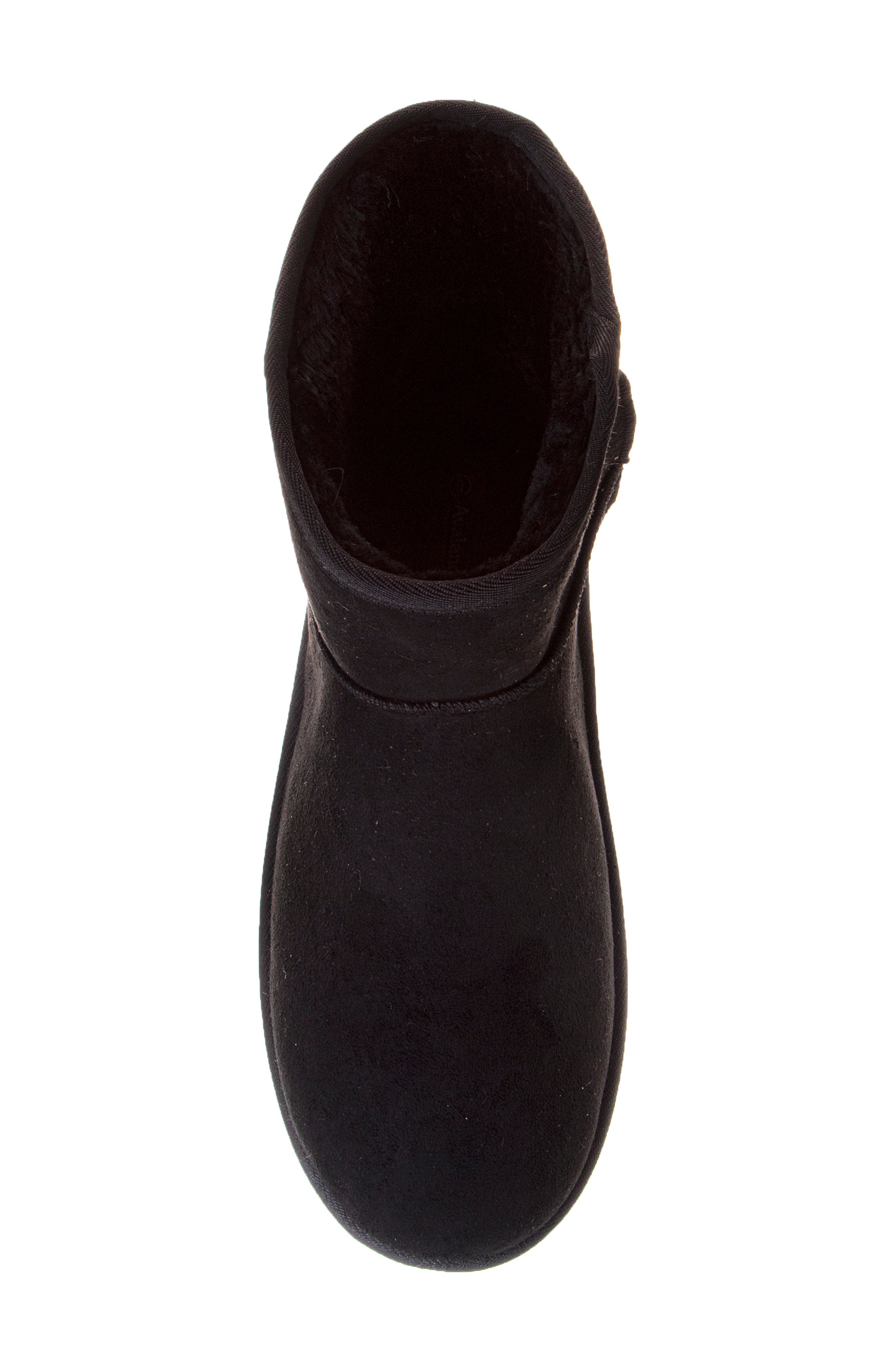 AVALANCHE Faux Shearling Lined Winter Boot, Alternate, color, Black/ Black