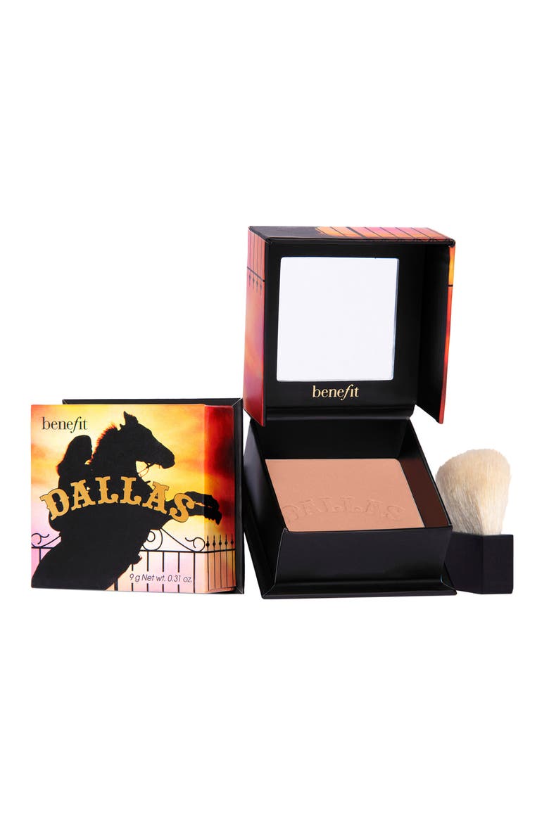 Benefit Dallas Mini Powder Blush, Main, color, ROSY BRONZE