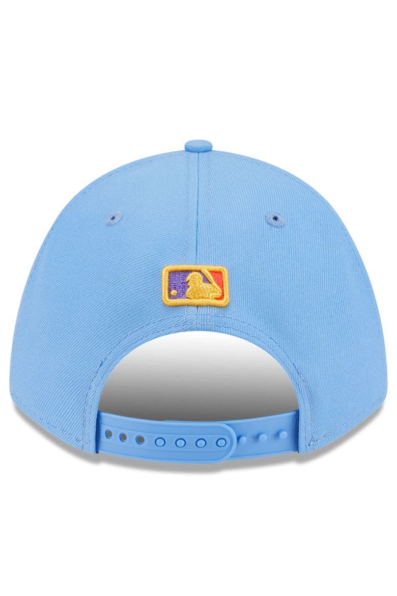 Men's New Era Light Blue Colorado Rockies 2025 City Connect 9FORTY M-Crown Adjustable Hat, Alternate, color, Light Blue