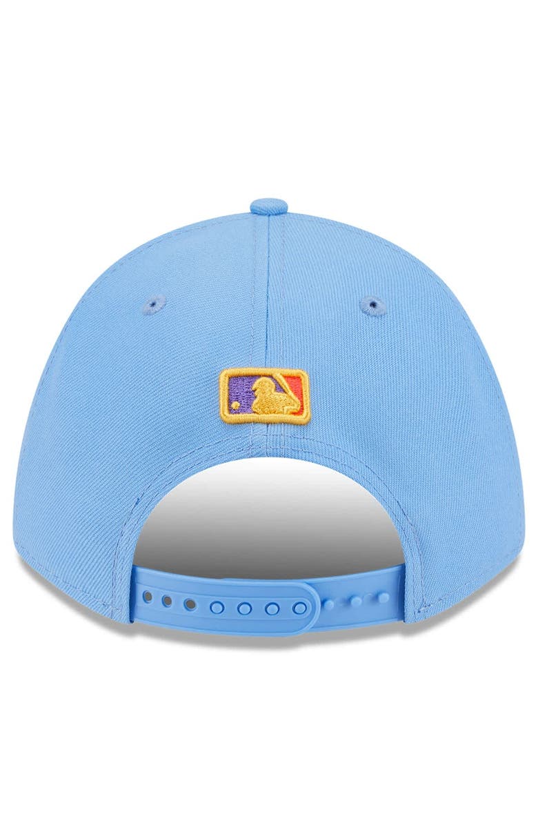 New Era Men's New Era Light Blue Colorado Rockies 2025 City Connect 9FORTY M-Crown Adjustable Hat, Alternate, color, Light Blue