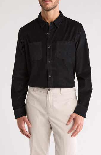 TravisMathew Barrel of Laughs Cotton Button-Up Shirt