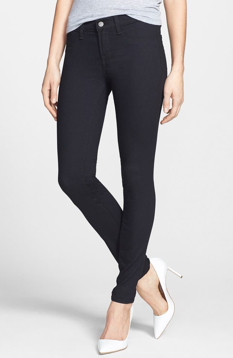 J Brand Coated Super Skinny Jeans, Main, color, 