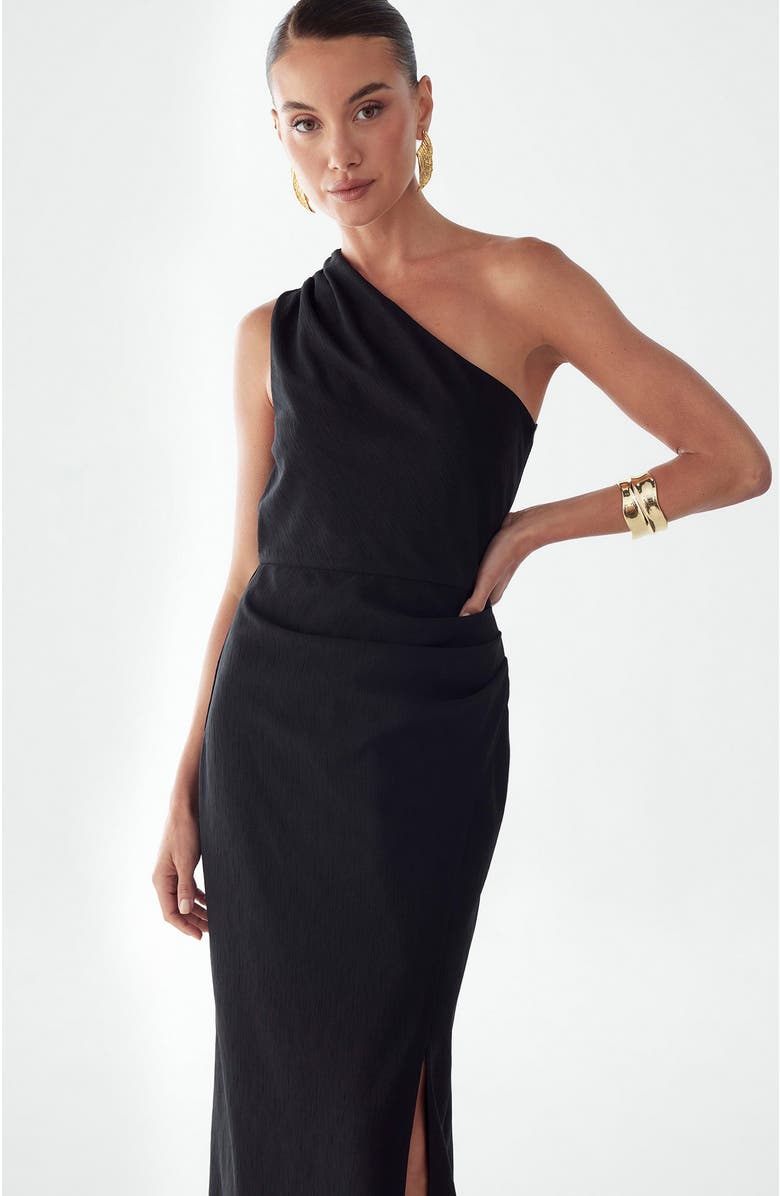 BWLDR Robin Maxi Dress, Alternate, color, Black