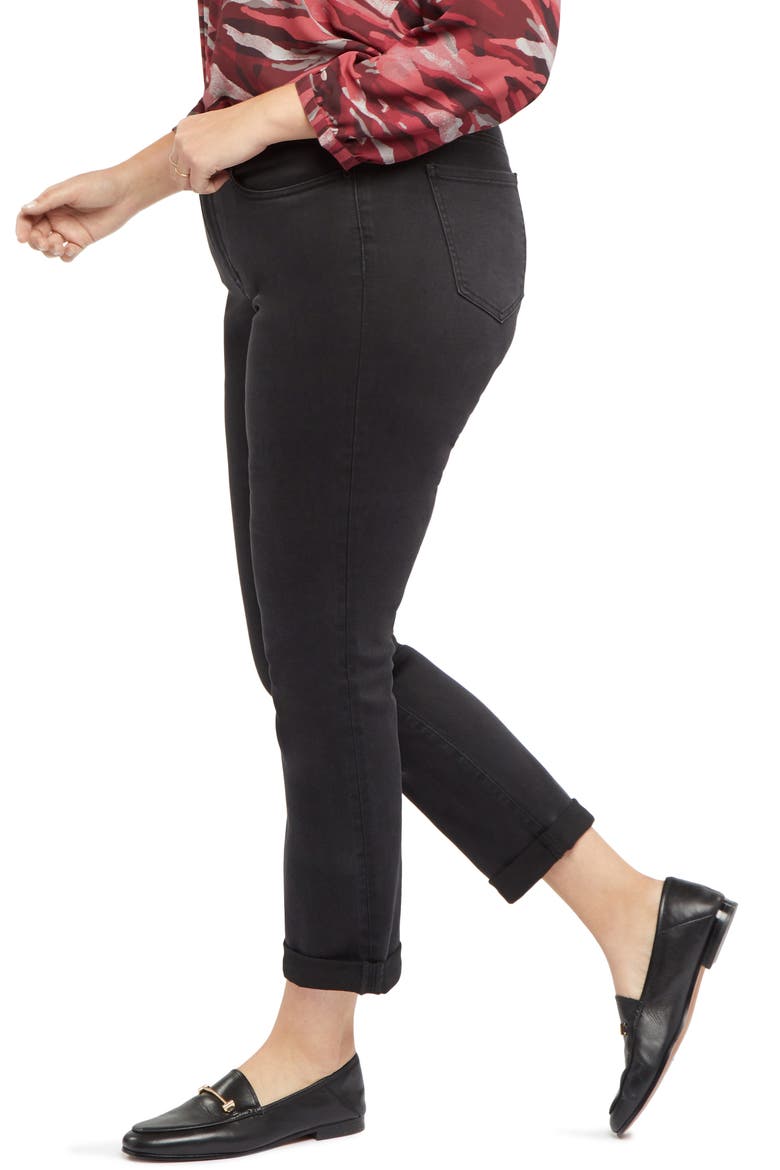 Sheri Rolled Cuff Slim Jeans, Alternate, color, TRINITY