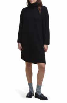 Rib Knit Sweater Dress
