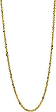 AMERICAN EXCHANGE Flat Link Chain Necklace