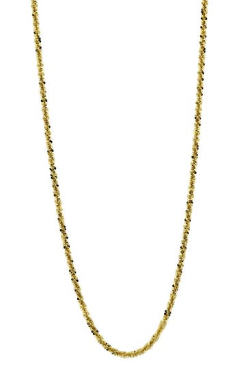American Exchange Flat Link Chain Necklace In Gold