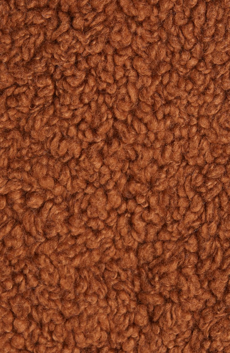 Stand Studio Audrey Faux Shearling Jacket, Alternate, color, 