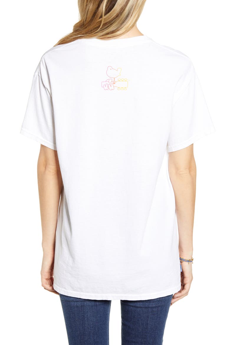 Woodstock Graphic Tee, Alternate, color, WHITE