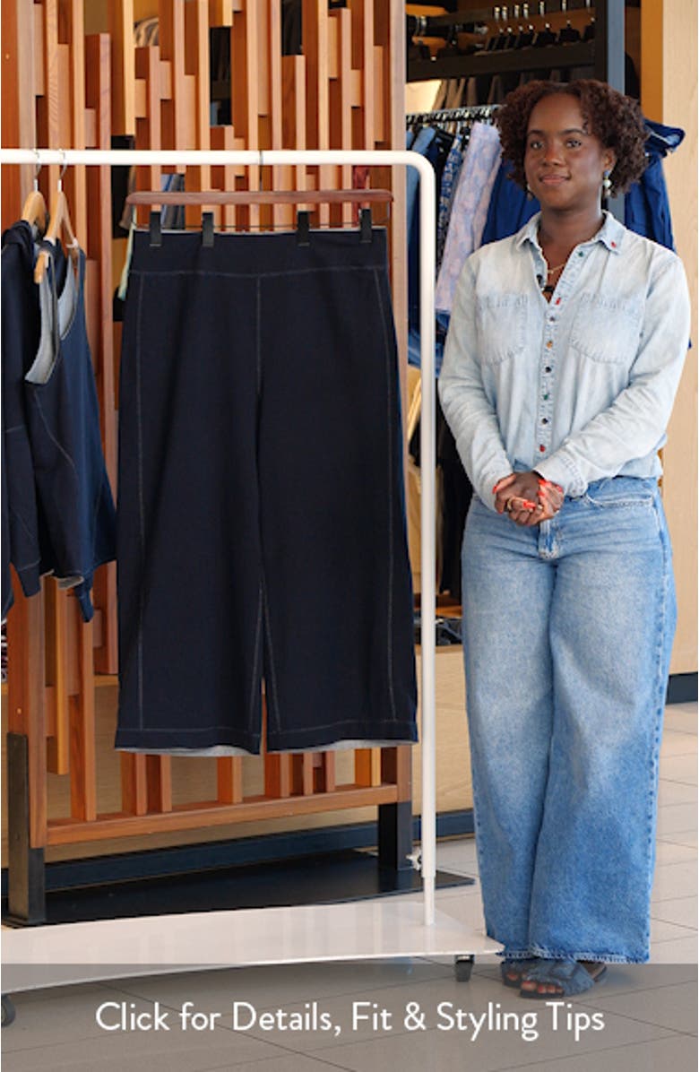 Jovie Reversible Crop Wide Leg Pants, sales video thumbnail