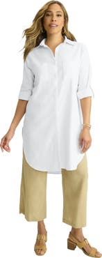 Jessica London Linen Mega Tunic