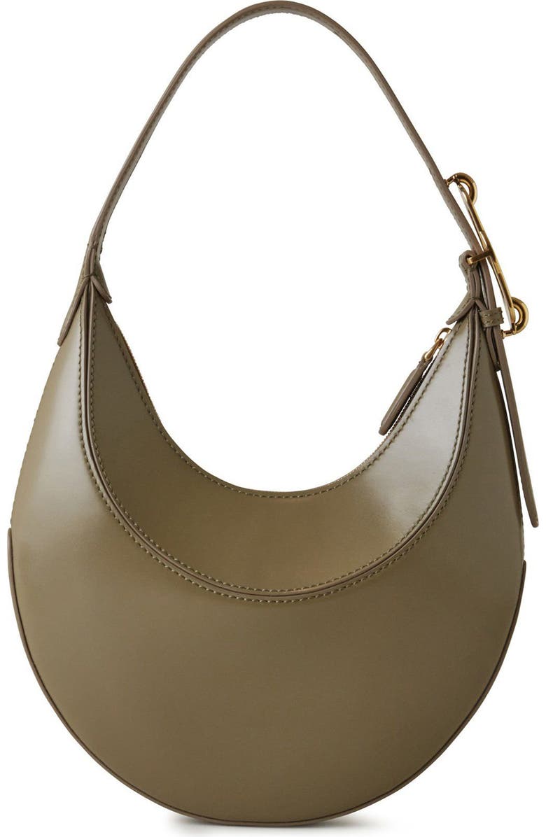 Mulberry Mini Pimlico Super Lux Leather Hobo Bag, Alternate, color, Linen Green