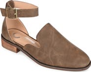 Journee Collection JOURNEE Loreta Ankle Buckle Flat