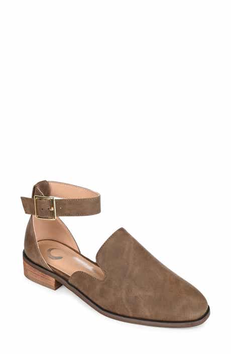 Journee Collection JOURNEE Loreta Ankle Buckle Flat