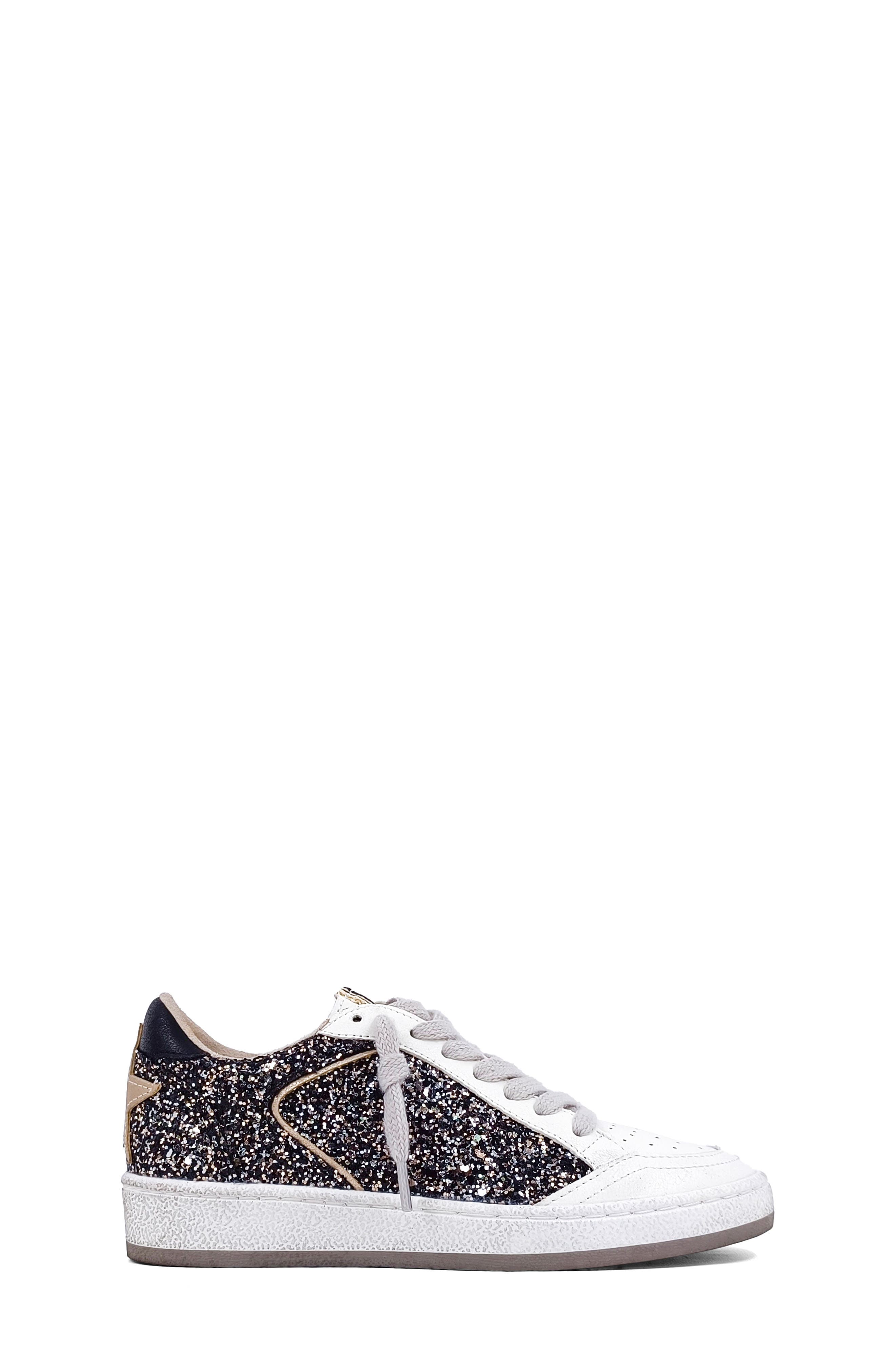 SHUSHOP Kids' Park Sneaker, Alternate, color, Gold Black