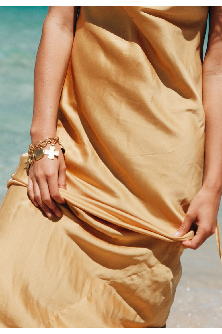Rooney Bracelet, Alternate, color, Gold