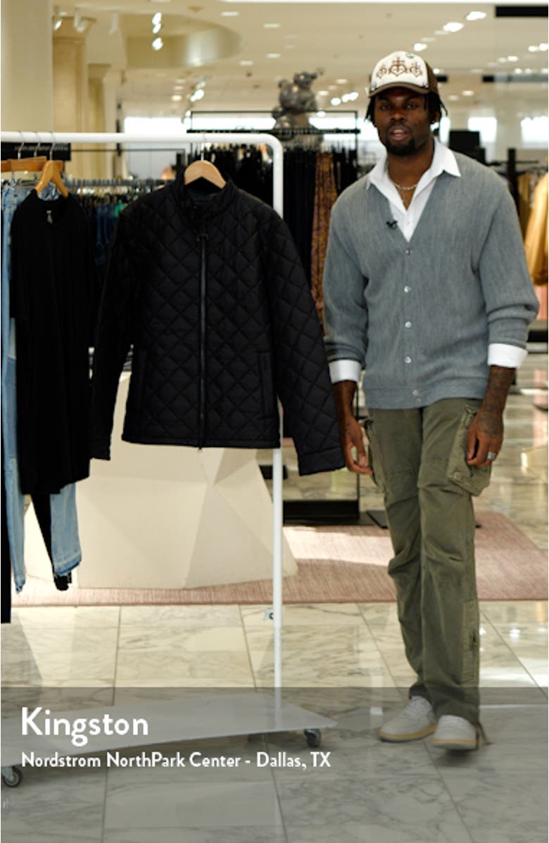 Harrington Quilted Jacket, sales video thumbnail