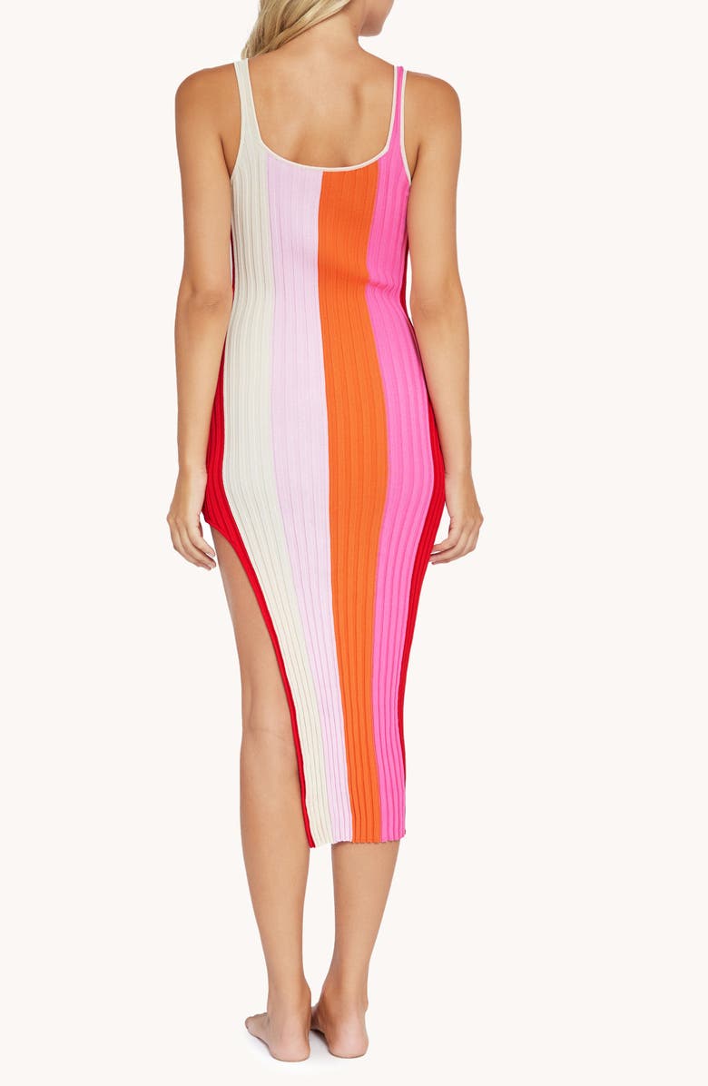 PQ SWIM Piper Sleeveless Cover-Up Dress, Alternate, color, Neapolitan