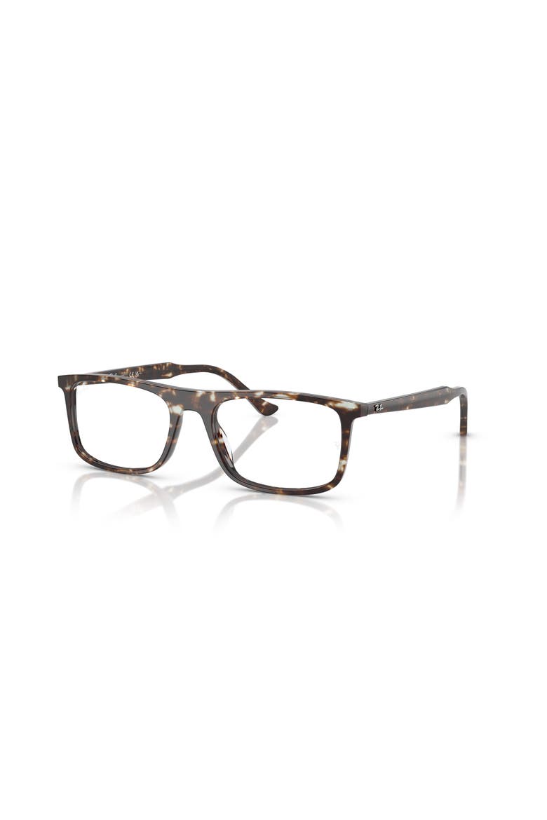 55mm Rectangle optical glasses, Main, color, Yellow