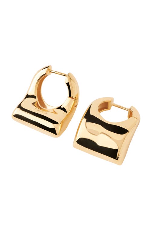 Pdpaola Medium Ibiza Hoops In Gold